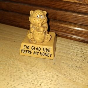 Vintage 1974 Wallace Berrie Co. “I’m Glad That You’re My Honey”